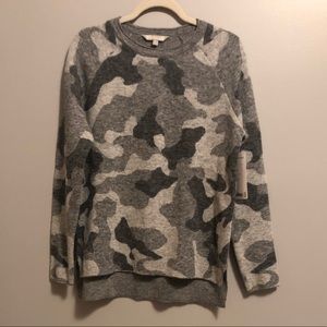 Athleta Camo Sweater